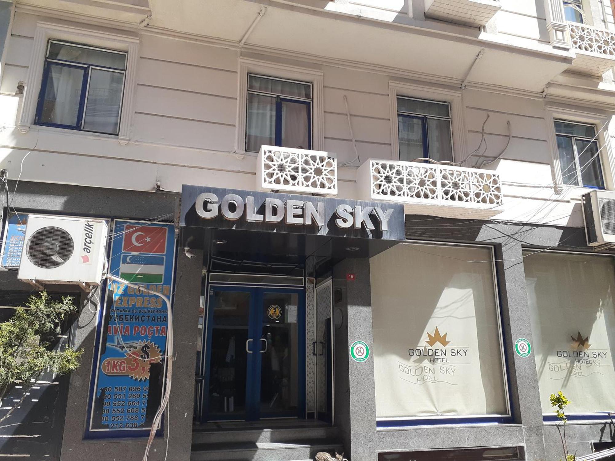 Golden Sky Hotel Istanbul Exteriör bild