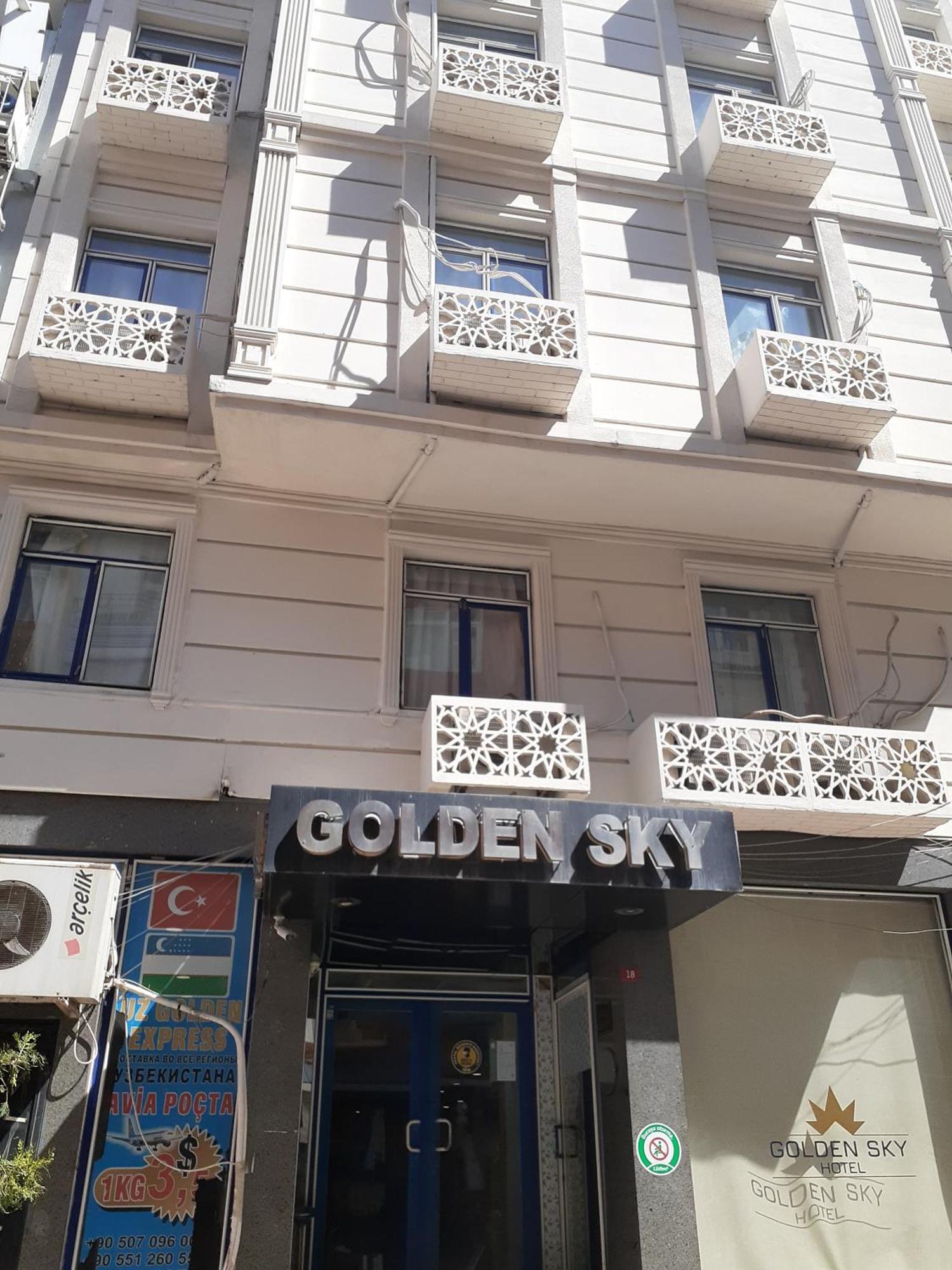 Golden Sky Hotel Istanbul Exteriör bild